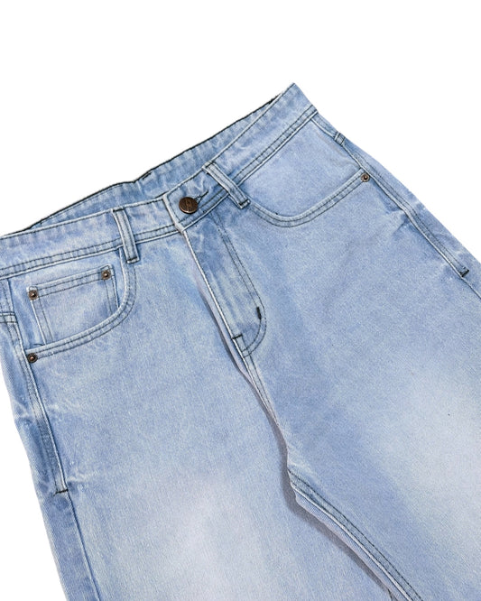 Ice Arctic Blue Wide Fit Jeans