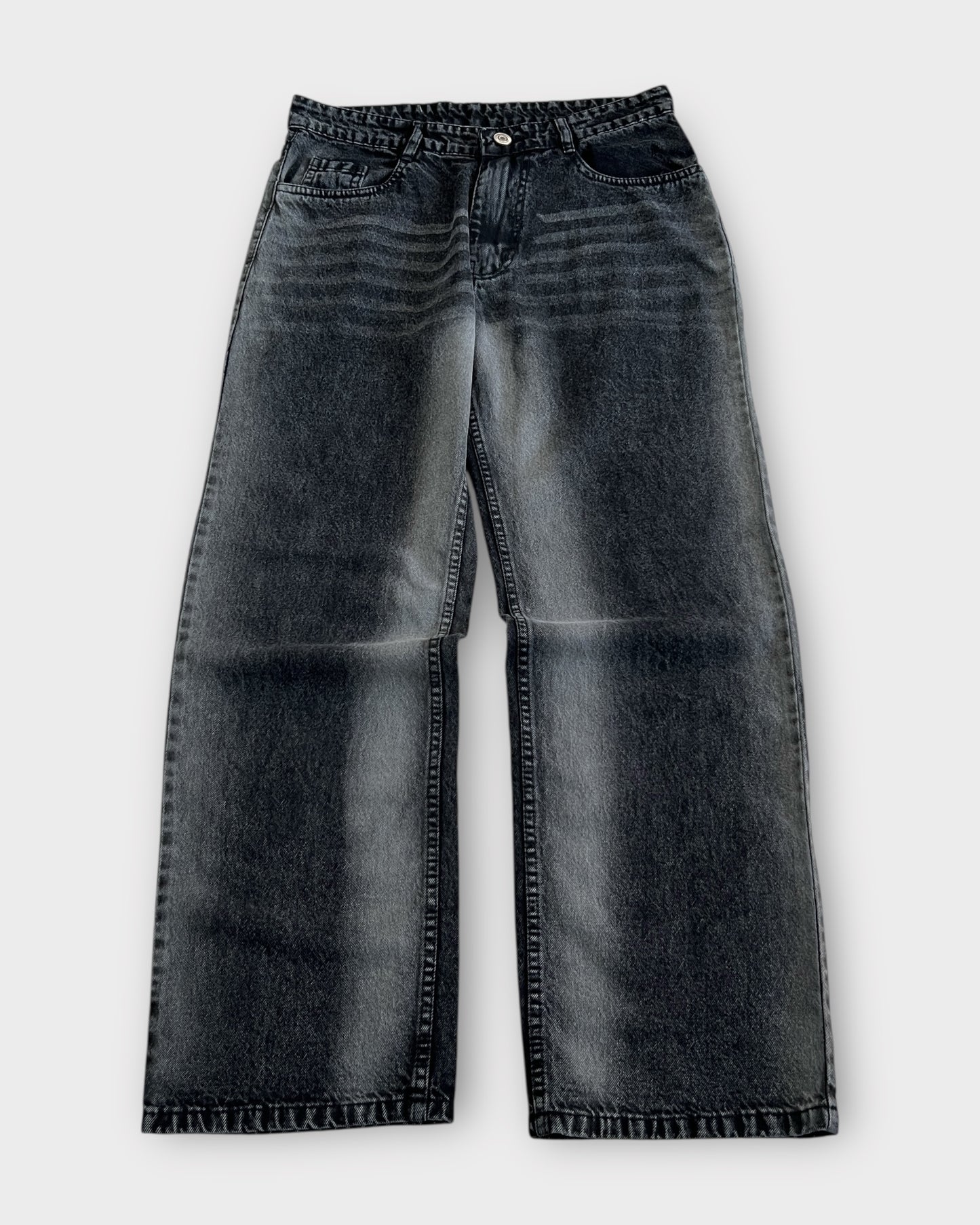 Charcoal Spray Fade Jeans