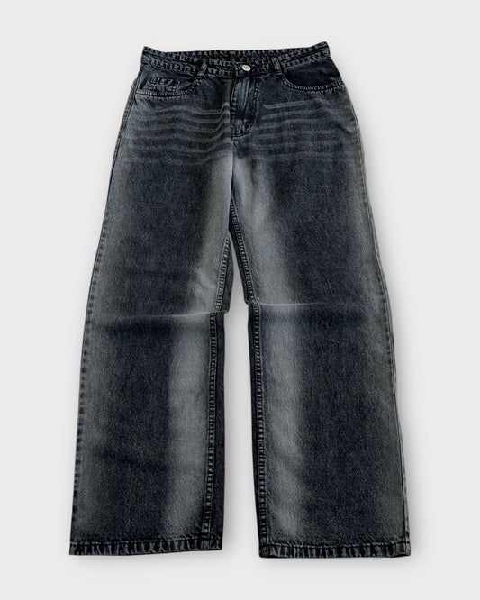 Charcoal Spray Fade Jeans