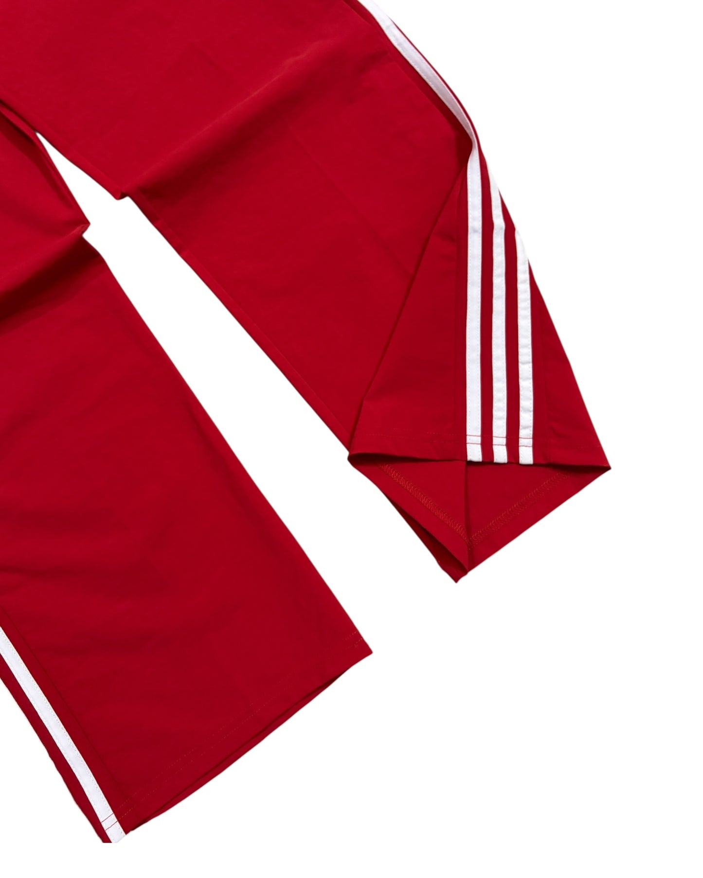 Relaxed Straight Stripes Track Pant - Red White