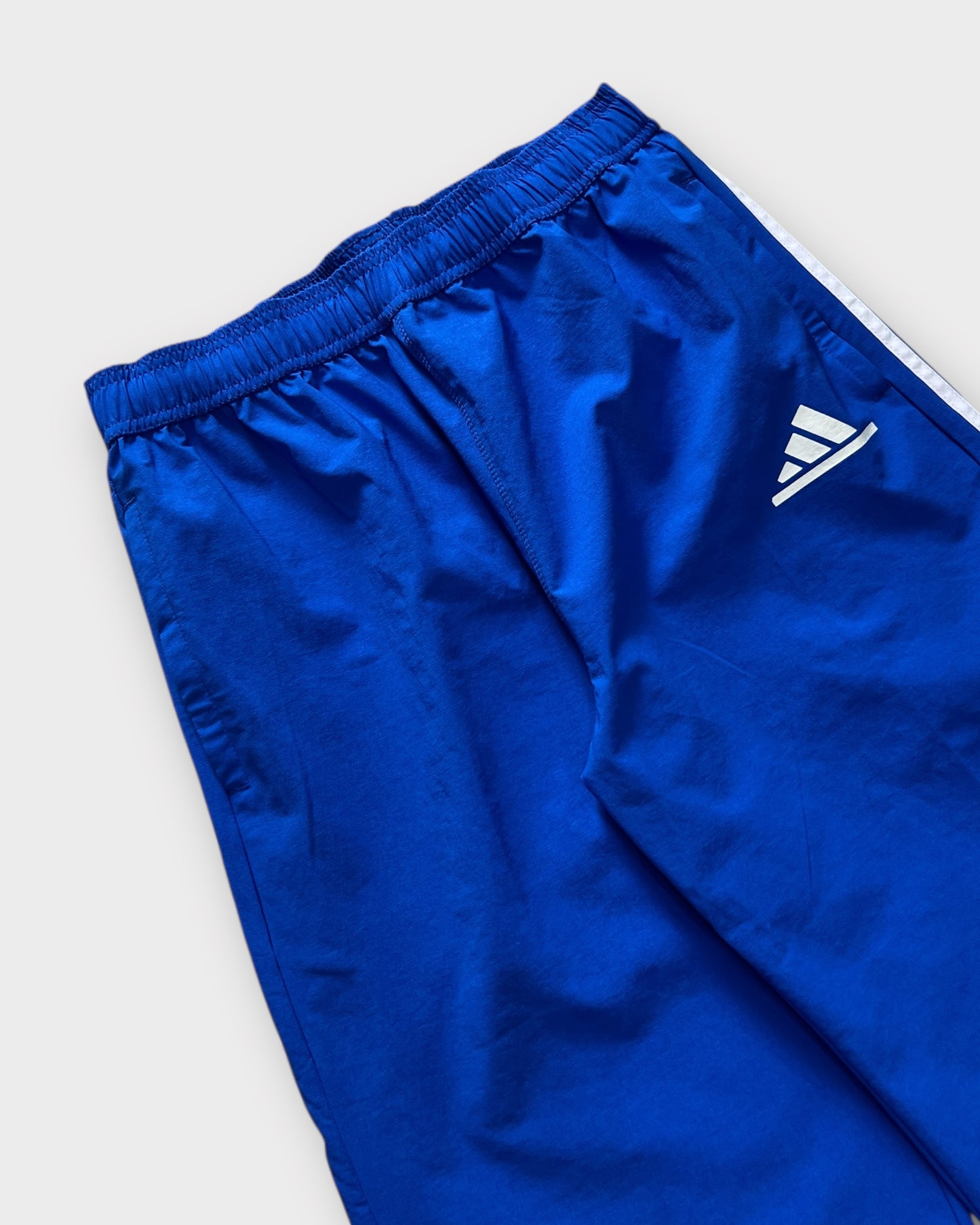 Baggy 3 Stripes Track Pant - Blue/White