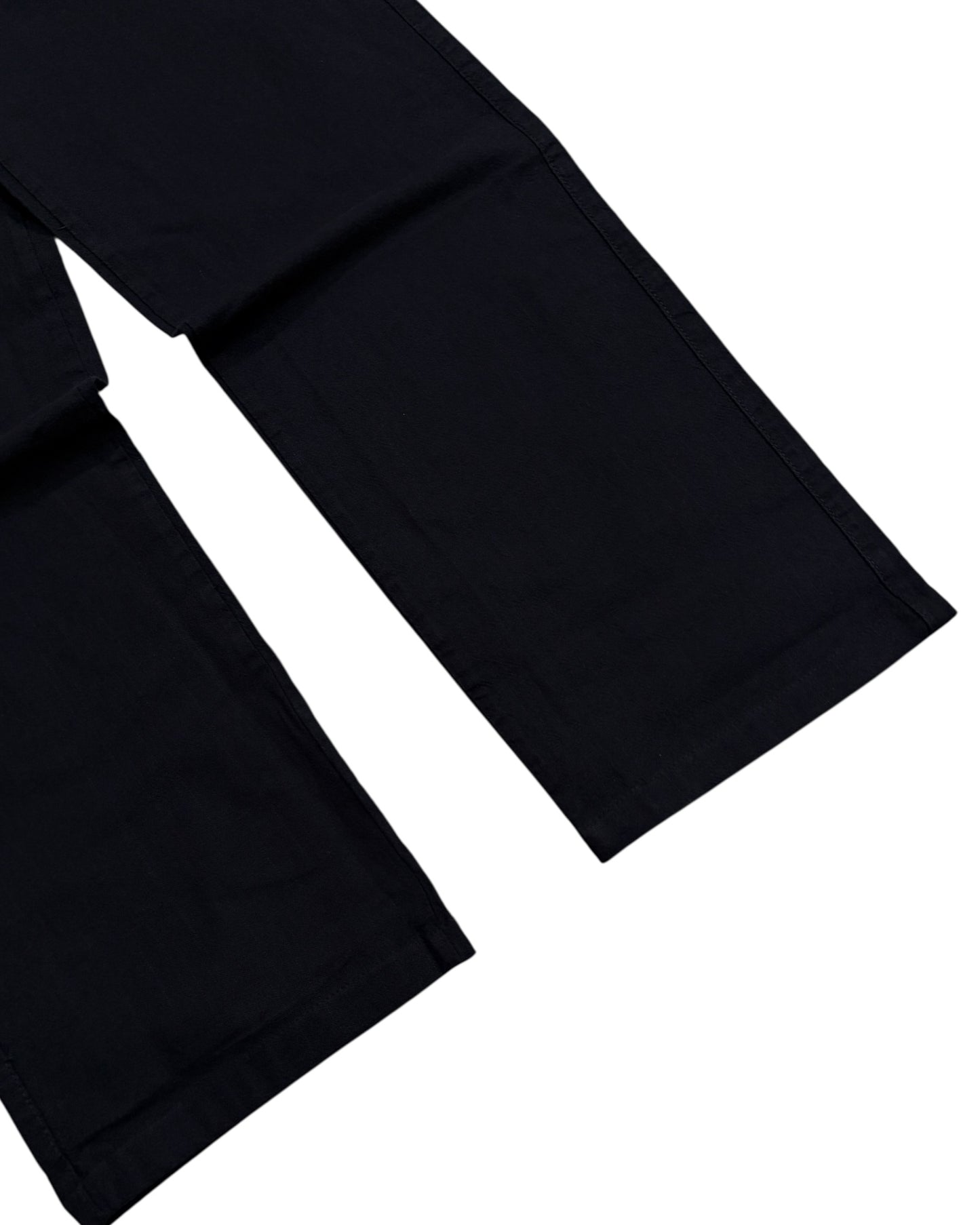 Linen Baggy Pants - Black