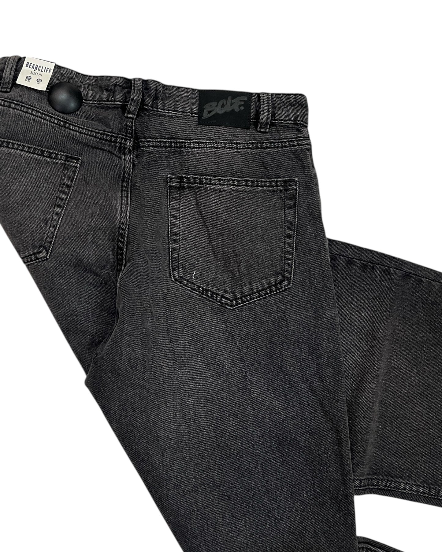 Grey Faded Original Baggy Fit Denim