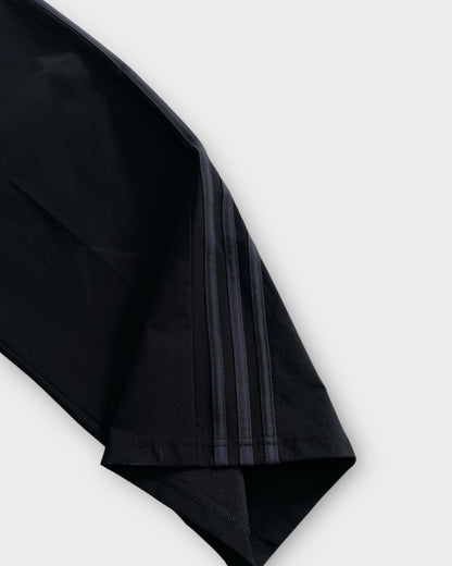 Baggy 3 Stripes Track Pant - Black/Grey