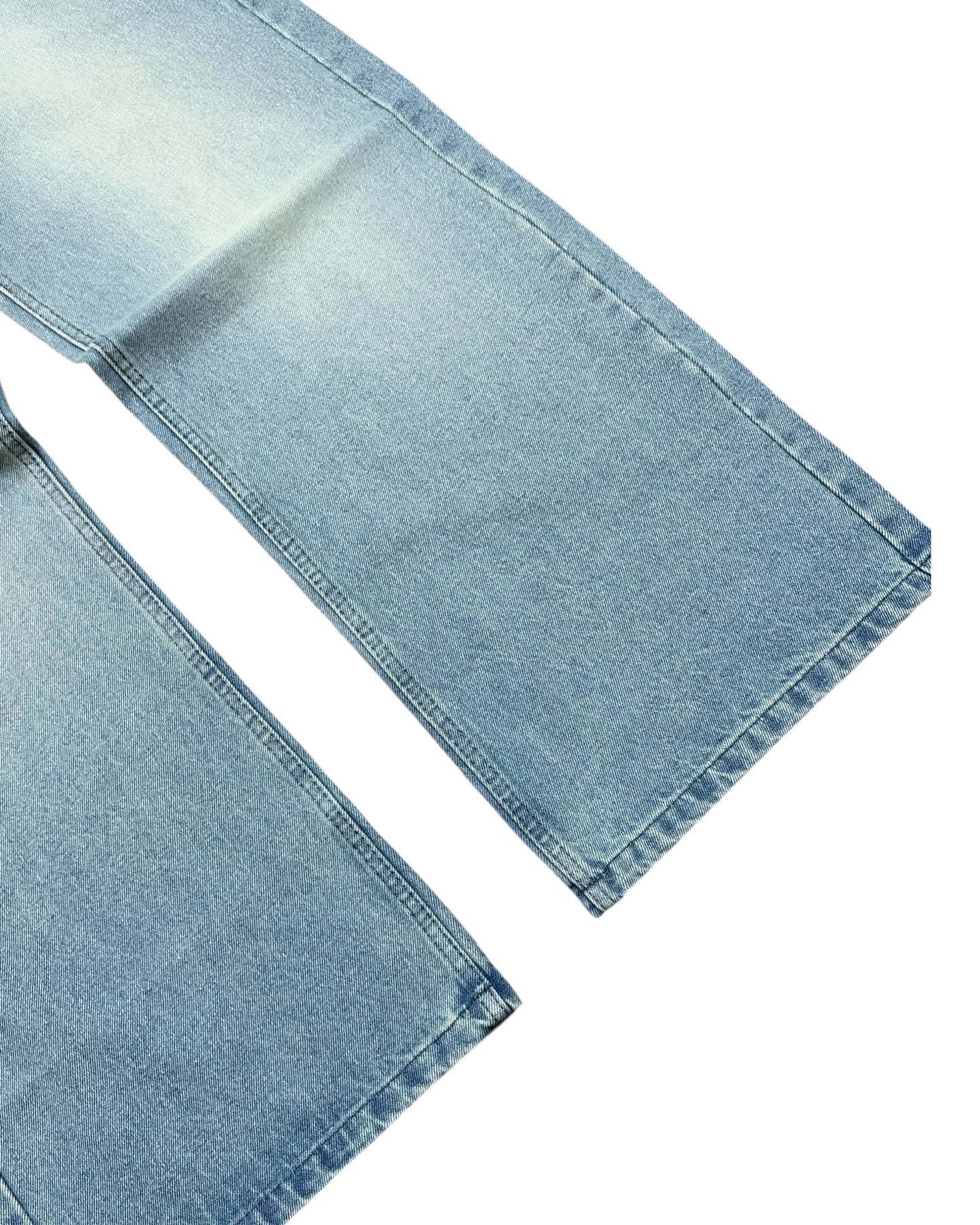 Blue Ocean Faded Wide Fit Jeans