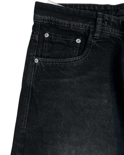 Nior Dark Wash Wide Fit Denim