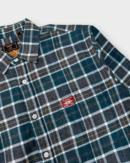 Charcoal Forest Flannel