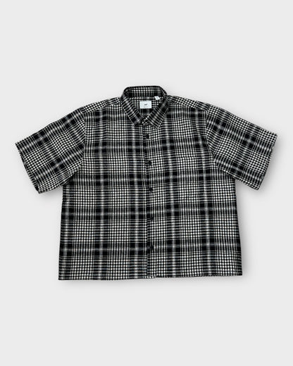 Microcheck Boxy Shirt