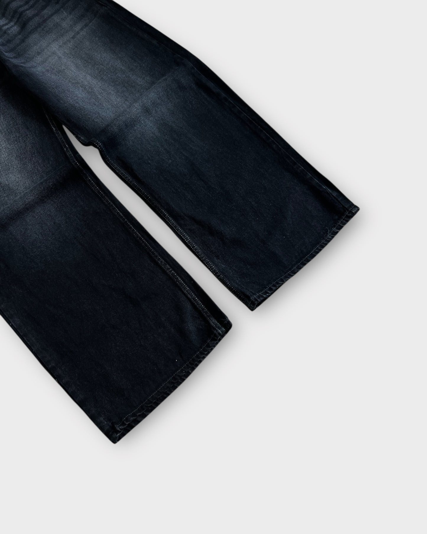 Onyx Mist Baggy Wide Leg Jeans