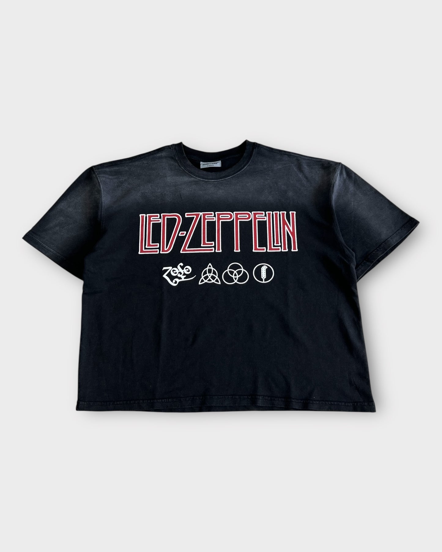 Boxy Fit Cropped Short Sleeve T-shirt