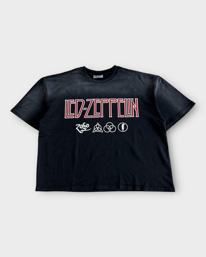 Boxy Fit Cropped Short Sleeve T-shirt