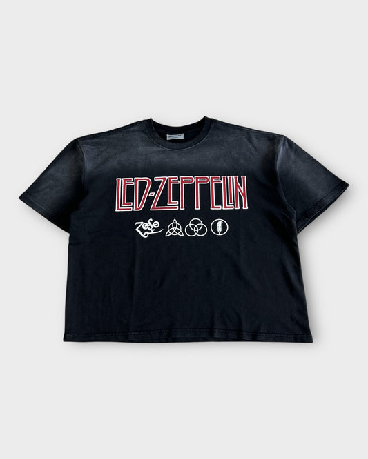 Boxy Fit Cropped Short Sleeve T-shirt