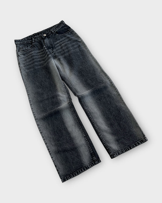 Charcoal Spray Fade Jeans