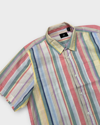 Retro Stripe Boxy Shirt