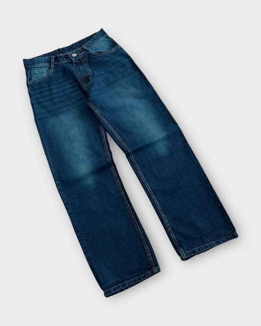 Ocean Fade Relaxed Baggy Denim