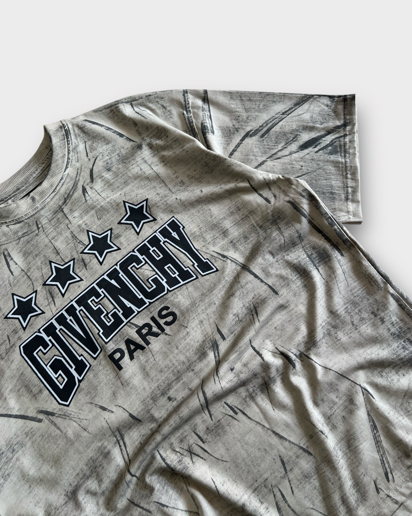Washed Graphic T-shirt - Bone White