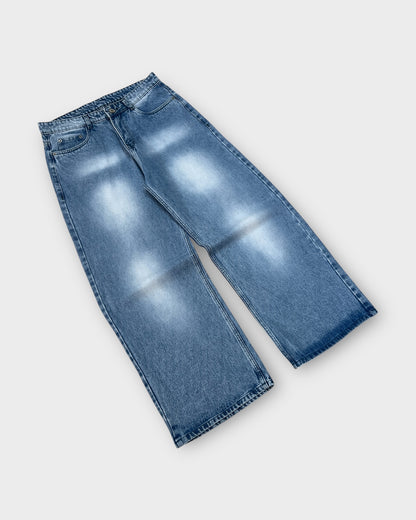 Frost Fade Wide Leg Denim