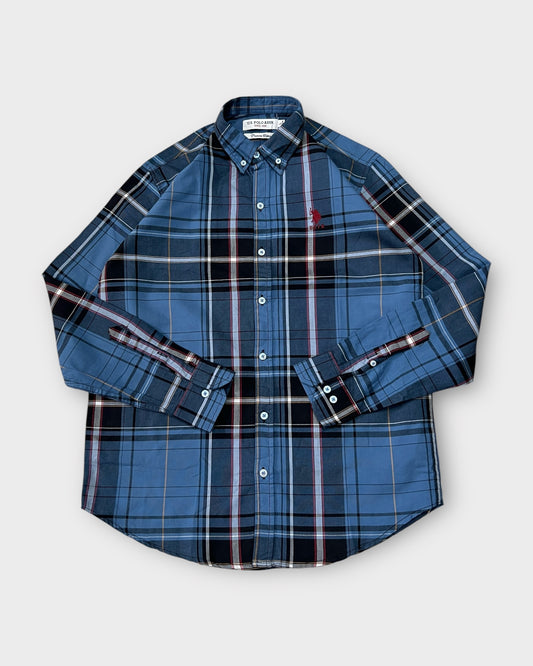 Classic Blue Check Shirt Regular Fit