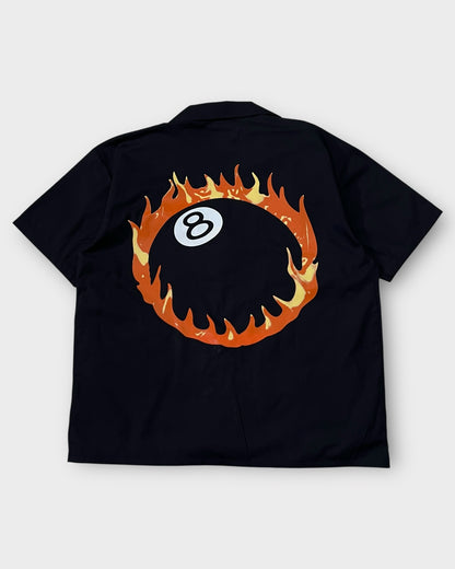Black 8 Ball Street Boxy Cut Shirt