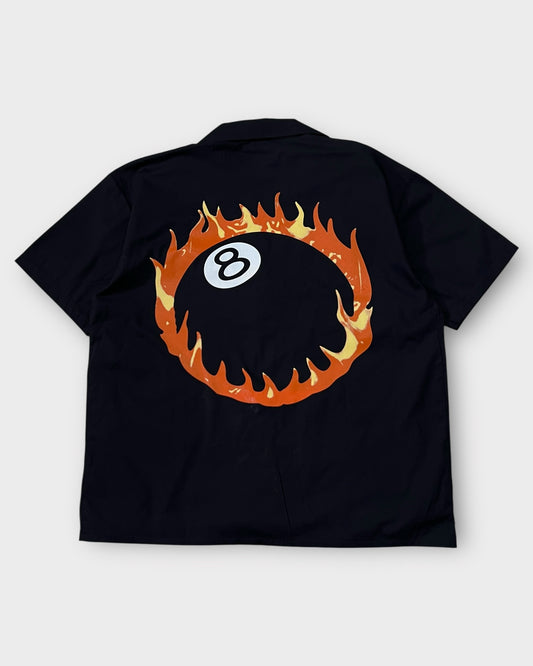 Black 8 Ball Street Boxy Cut Shirt