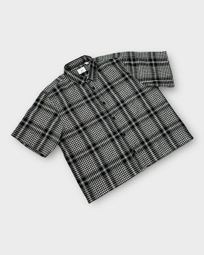 Microcheck Boxy Shirt