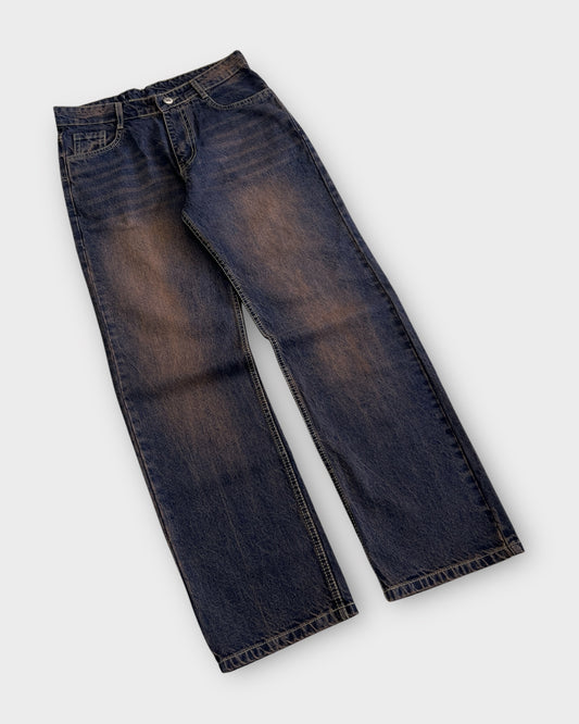 Rust Wash Relaxed Denim