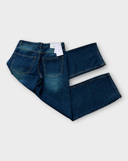 Ocean Fade Relaxed Baggy Denim