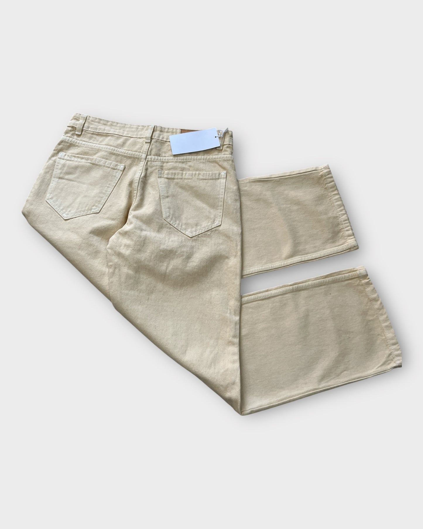 Sandstone Beige Denim
