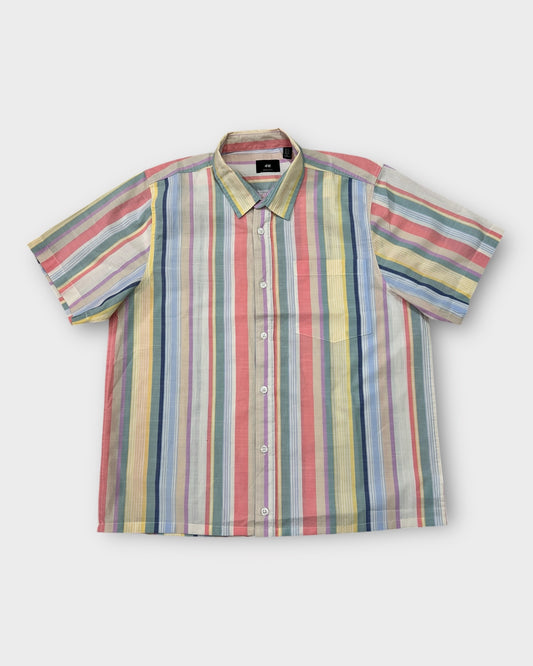 Retro Stripe Boxy Shirt